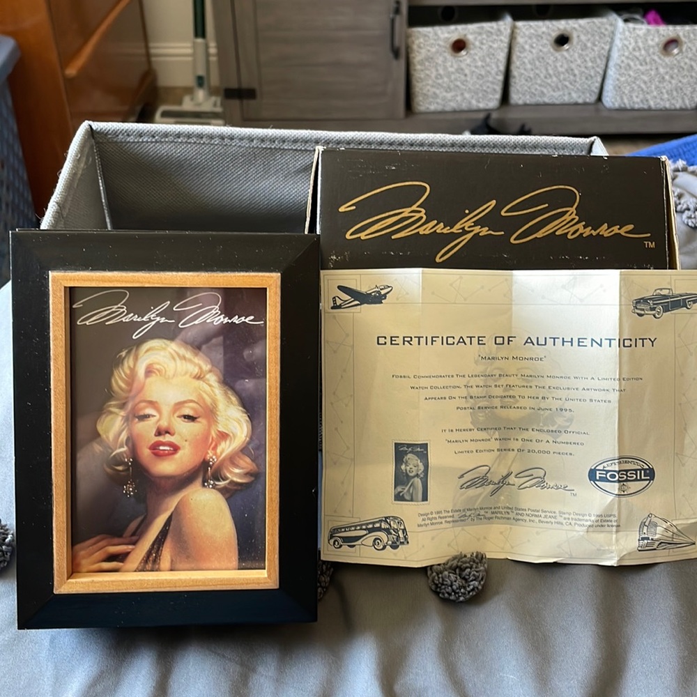 Rare, Limited Edition Marilyn Monroe Watch. Gem